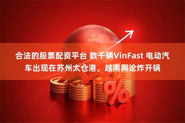 合法的股票配资平台 数千辆VinFast 电动汽车出现在苏州太仓港，越南舆论炸开锅